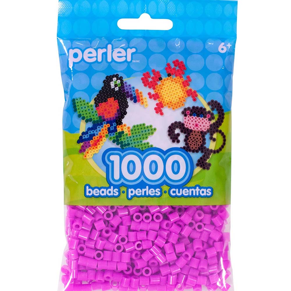 1000 Perler Standard - Fuchsia