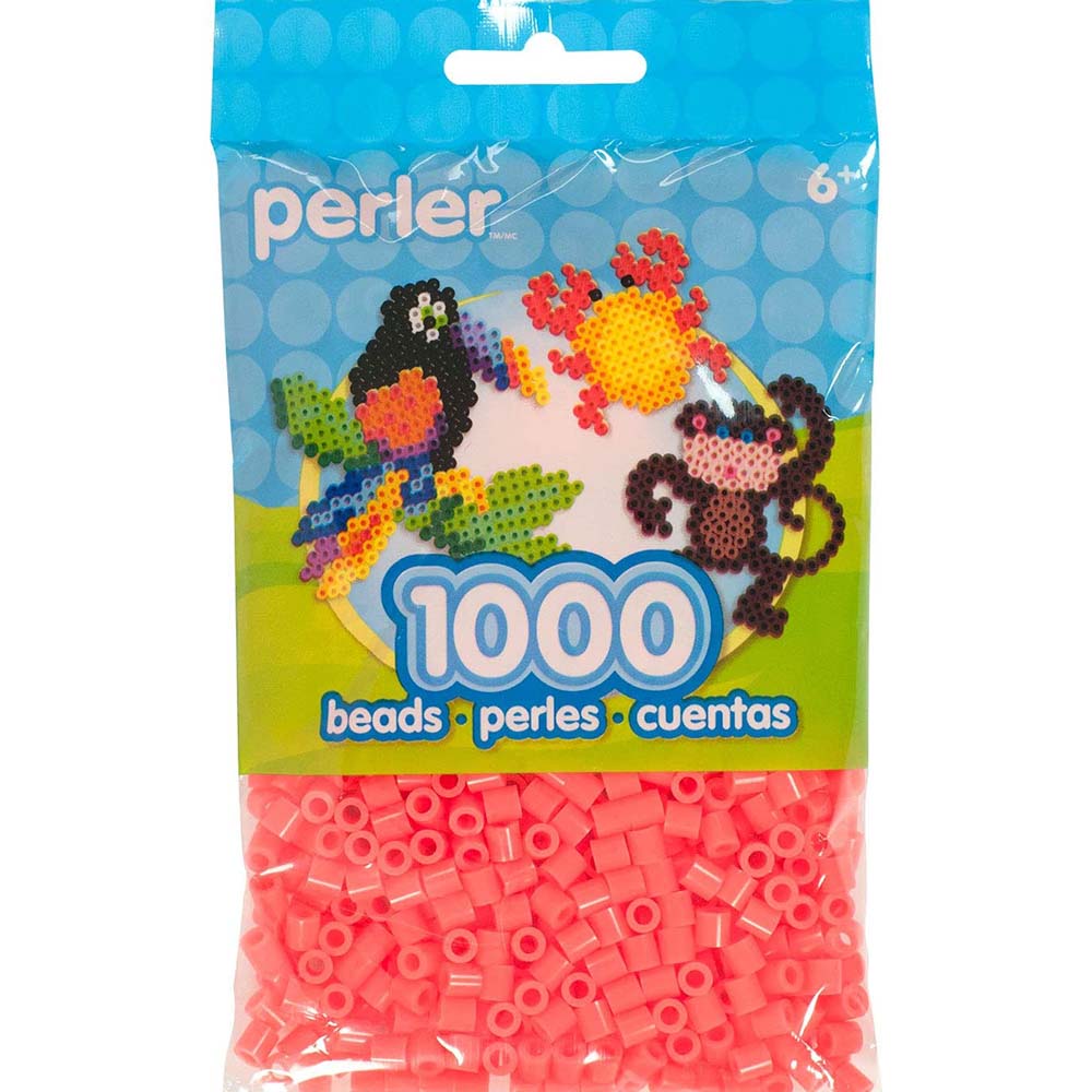 1000 Perler Standard - Hot Coral